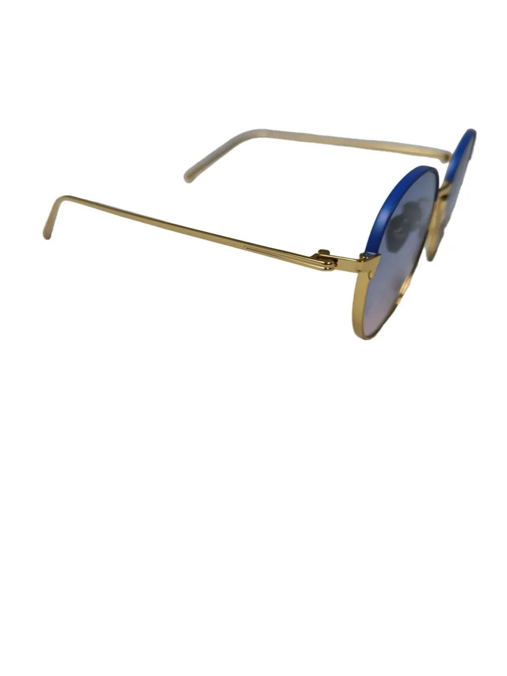 Sonnenbrillen>MYM runde Sonnenbrille goldfarben