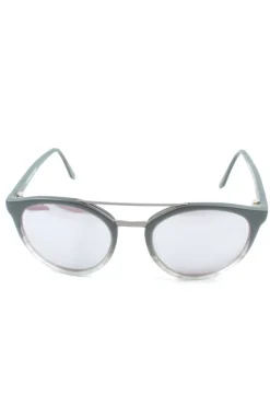 Sonnenbrillen>Humphrey runde Sonnenbrille schwarzweiß