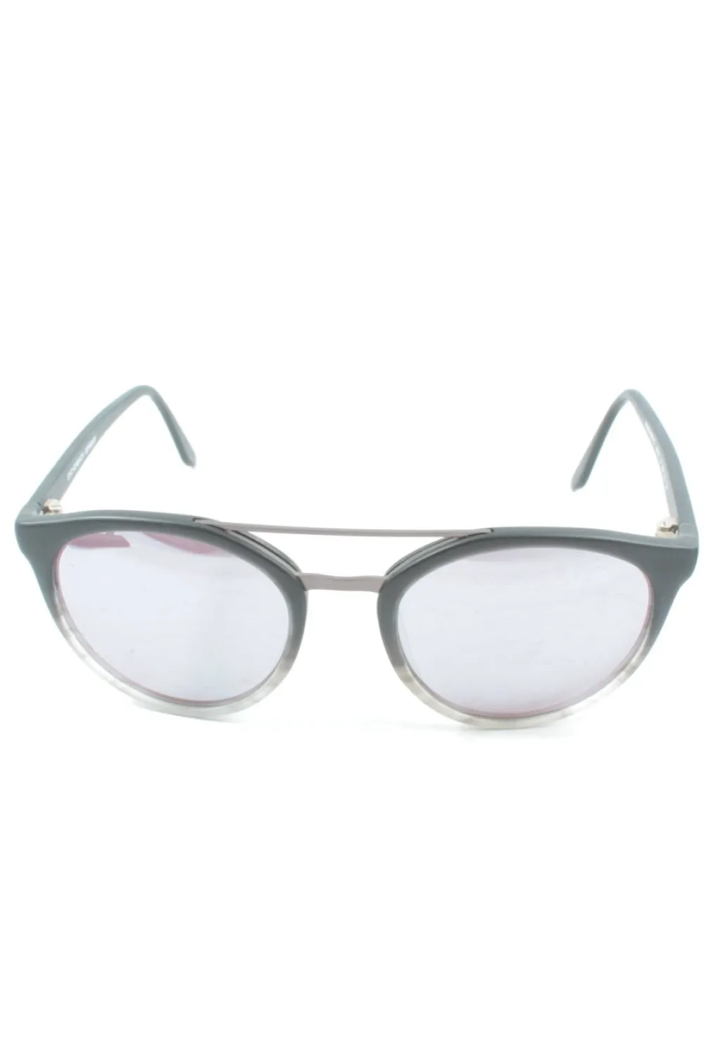 Sonnenbrillen>Humphrey runde Sonnenbrille schwarzweiß