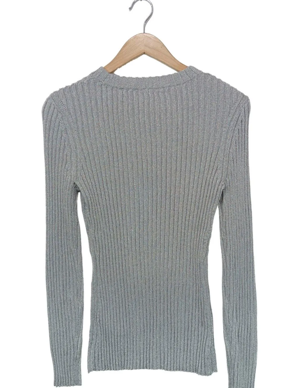 Pullover>ARKET Rundhalspullover Größe 38 hellgrau