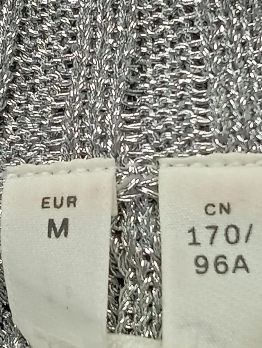 Pullover>ARKET Rundhalspullover Größe 38 hellgrau