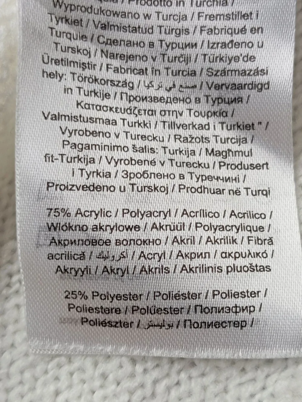 Pullover>Noisy May Rundhalspullover Größe 38 weiß