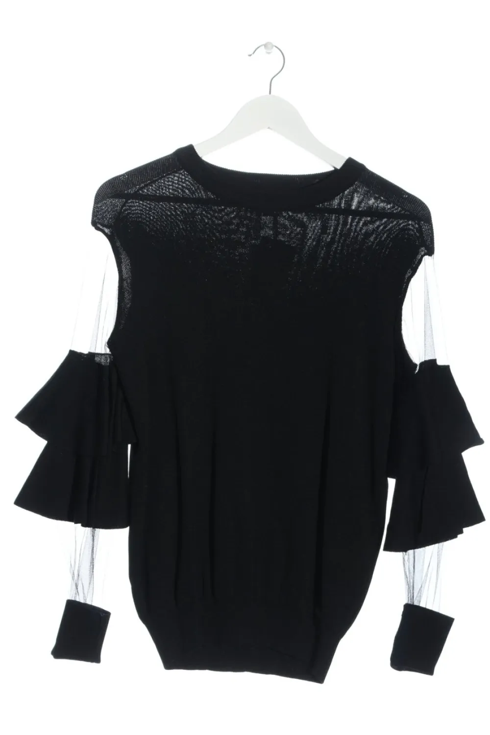 Pullover>Jovonna London Rundhalspullover Größe 36 schwarz