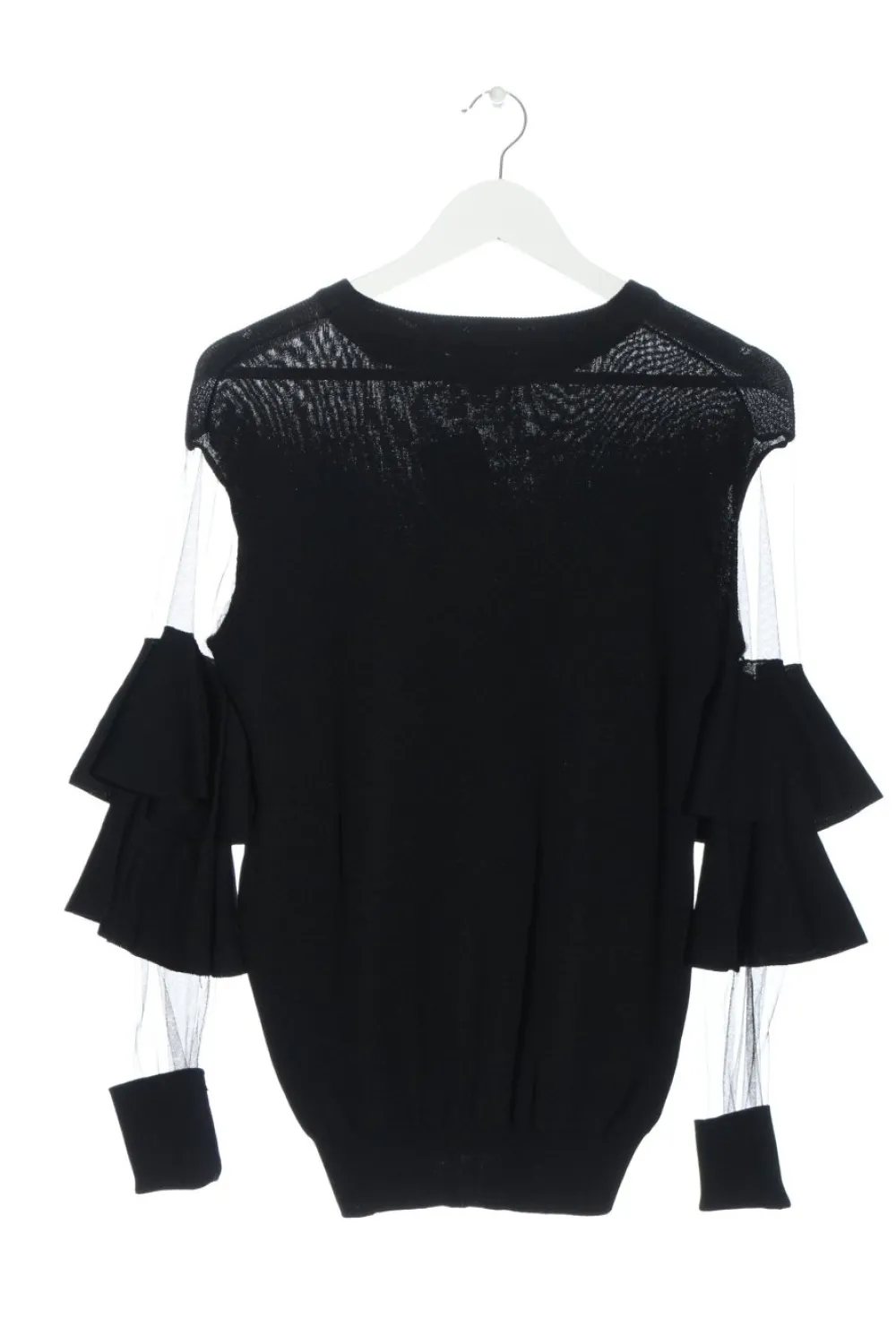 Pullover>Jovonna London Rundhalspullover Größe 36 schwarz