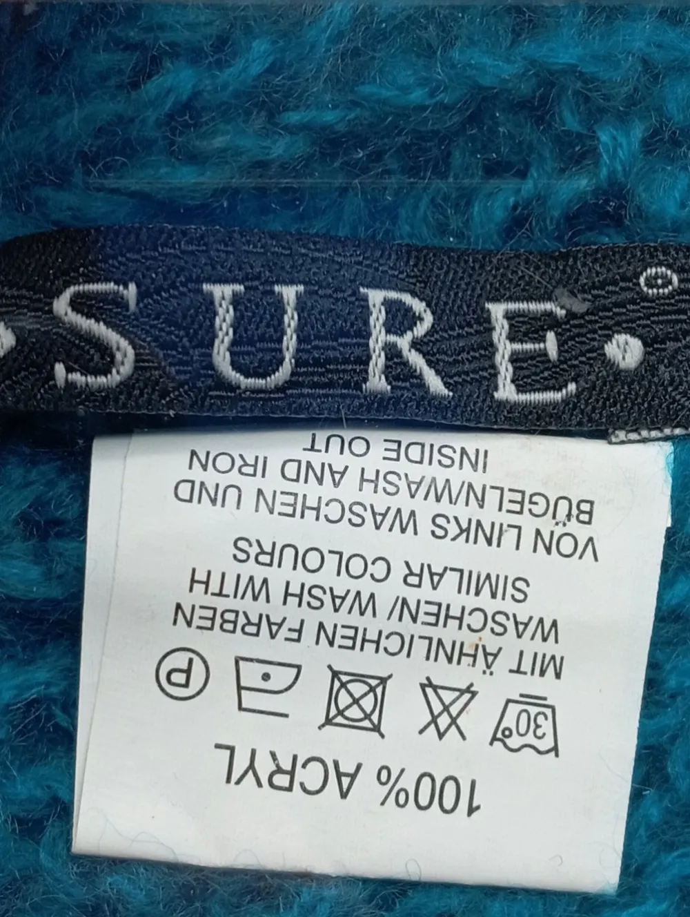 Schals>Sure Rundschal blau