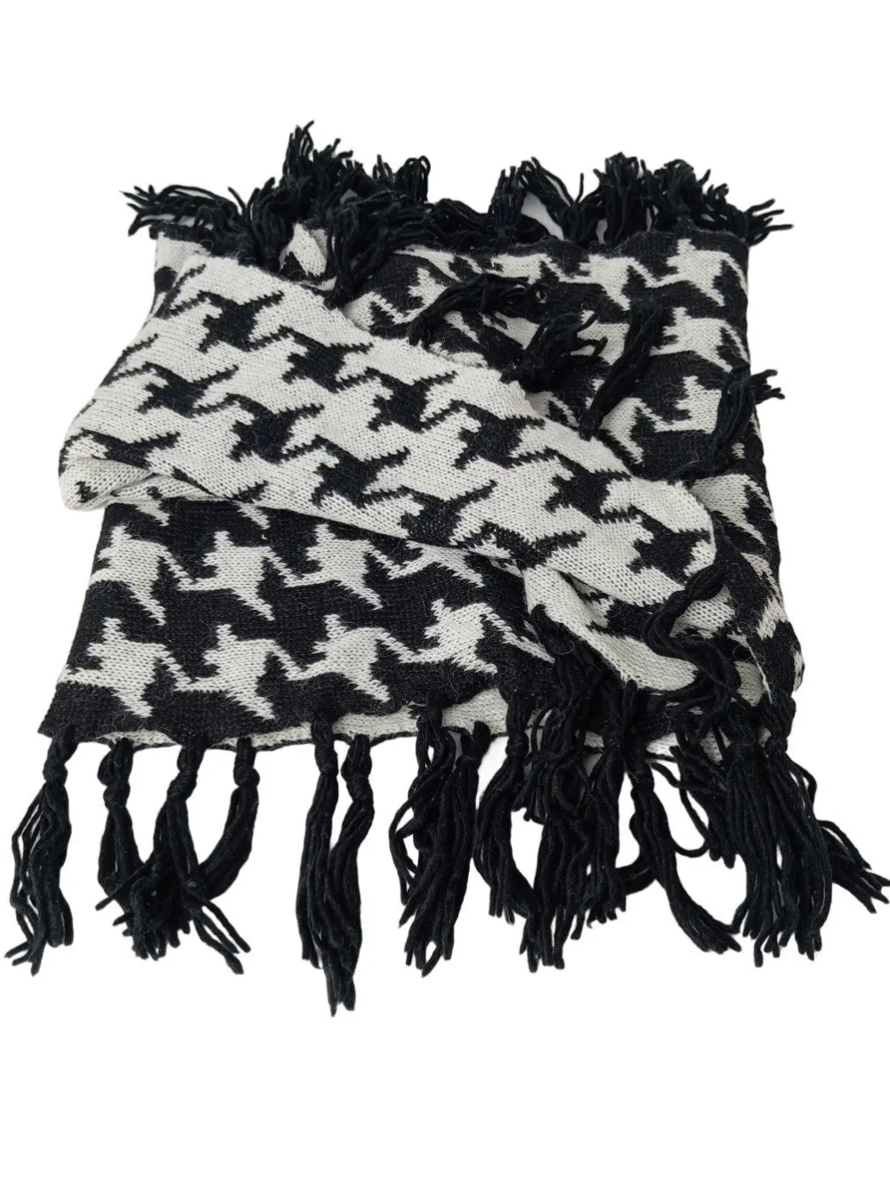 Schals>H&M Rundschal schwarzweiß