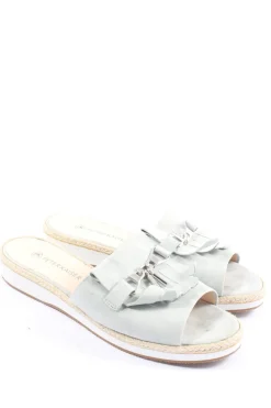 Pantoletten>Peter Kaiser Sabots Größe 43 blassblau