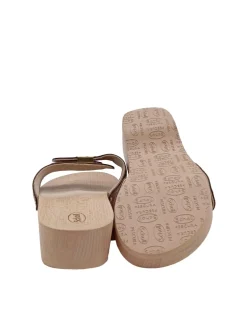 Pantoletten>Scholl Sabots Größe 37 bronzefarben