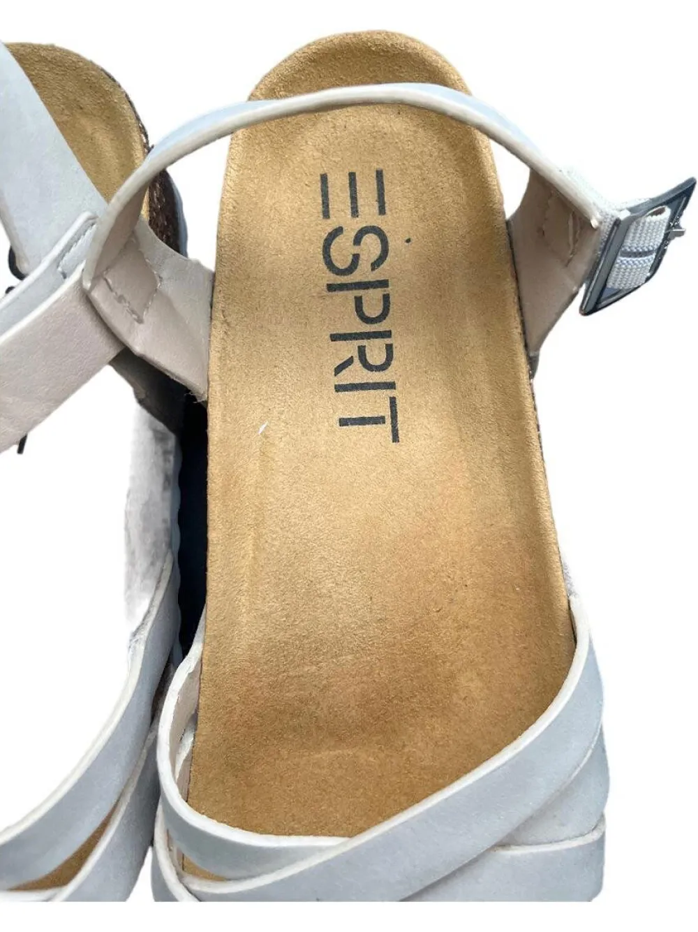 Sandalen>Esprit Sandalen Größe 37 beige