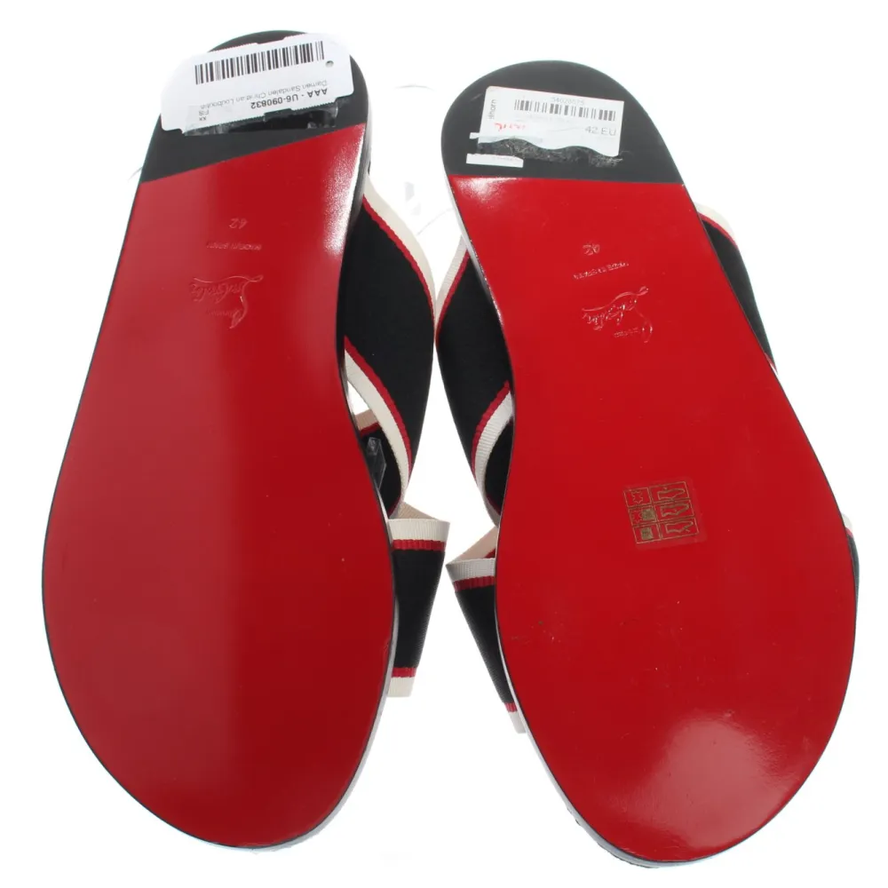 Sandalen>Christian Louboutin Sandalen Größe 42 schwarz