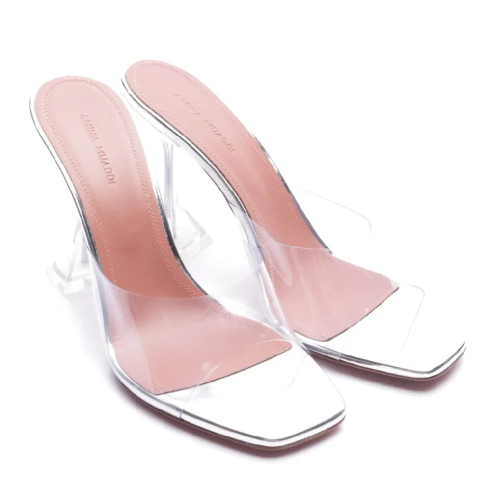 Sandaletten>Amina Muaddi Sandaletten Größe 39 weiß