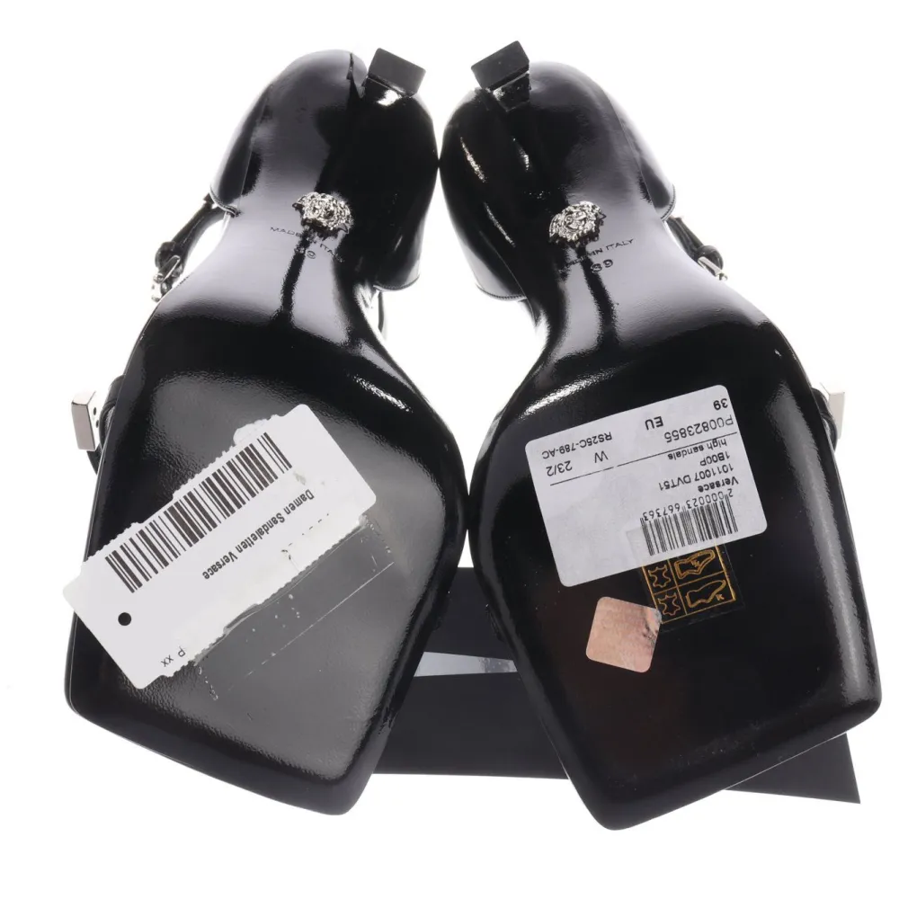 Sandaletten>Versace Sandaletten Größe 39 schwarz