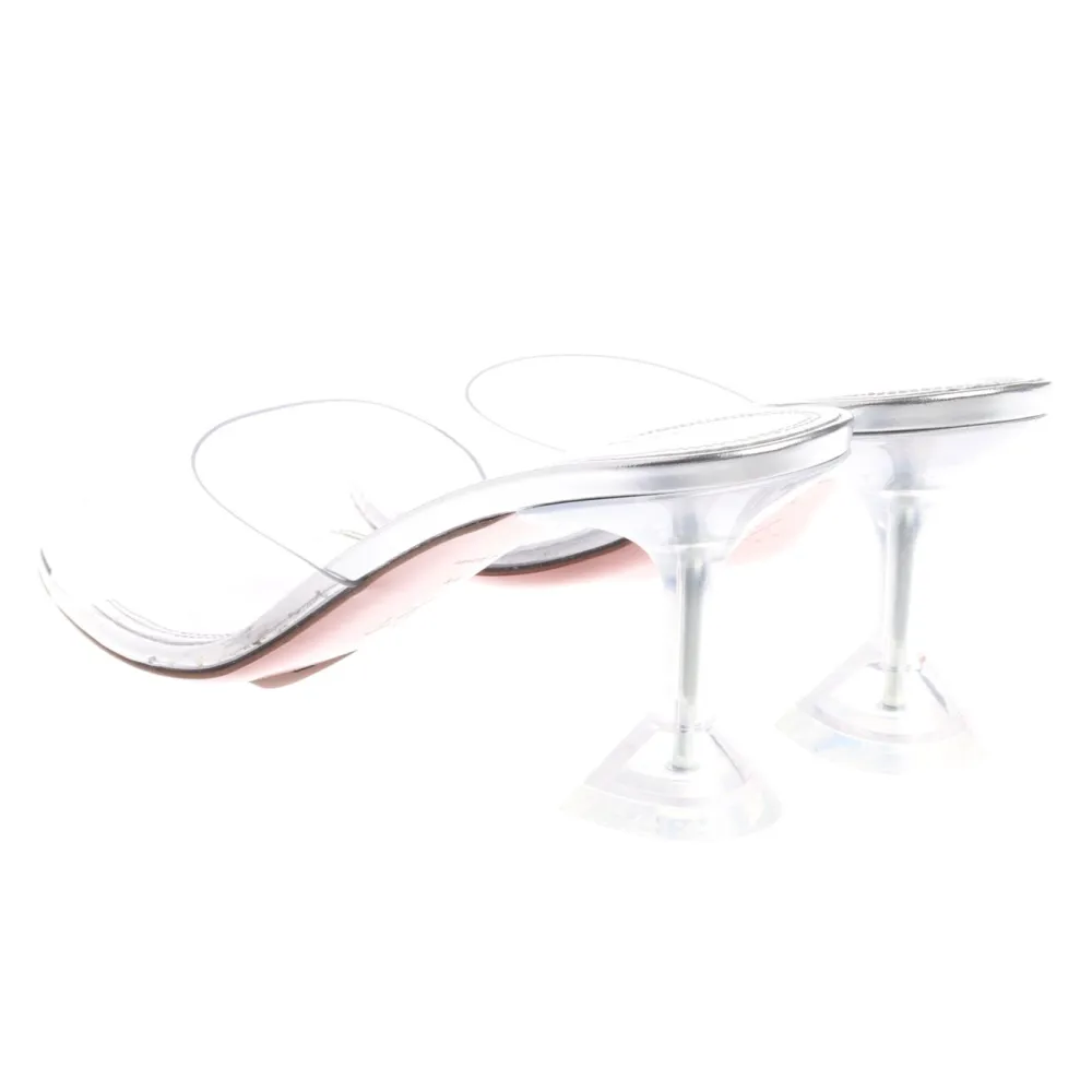 Sandaletten>Amina Muaddi Sandaletten Größe 39,5 weiß