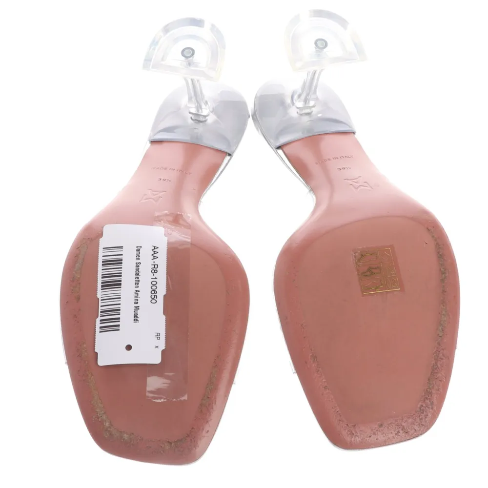 Sandaletten>Amina Muaddi Sandaletten Größe 39,5 weiß