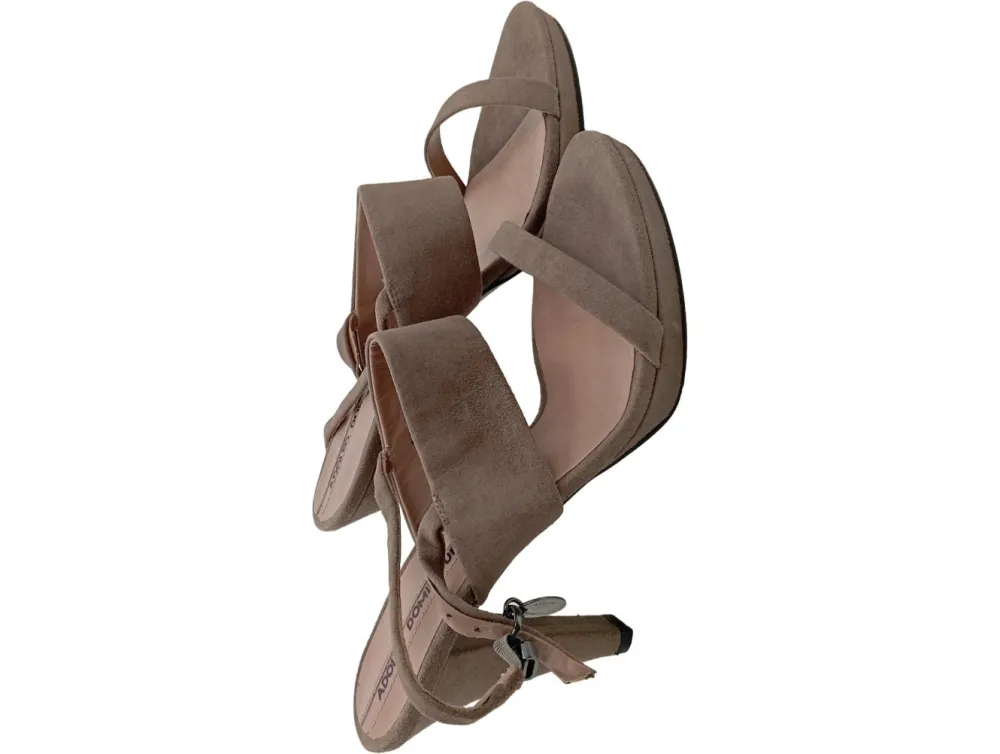 Sandaletten> Sandaletten Größe 40 beige