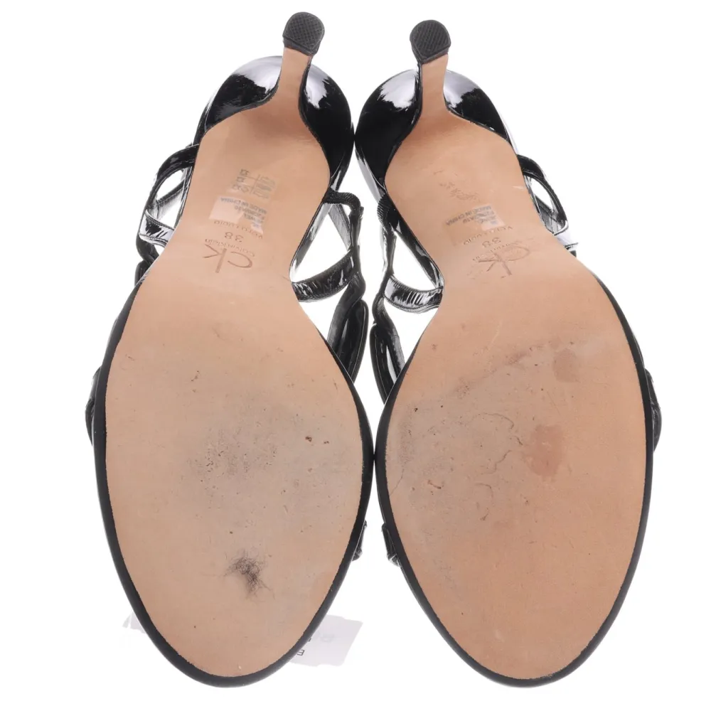 Sandaletten>Calvin Klein Sandaletten Größe 38 schwarz