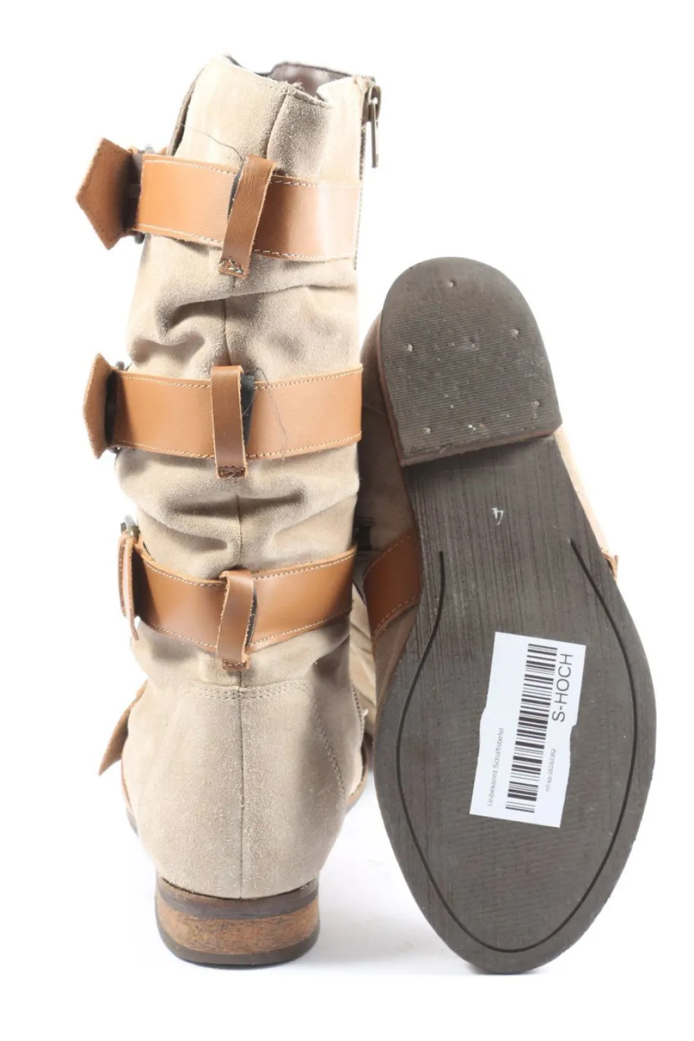 Stiefel>toes browns Schaftstiefel Größe 37 cremebraun