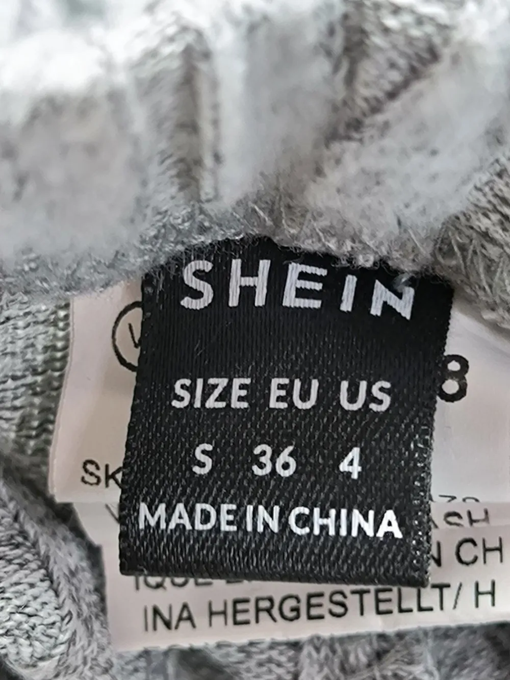 Hosen>SheIn Schlaghose Größe 36 hellgrau