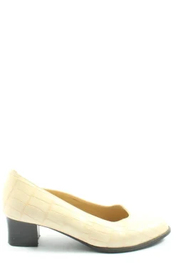 Halbschuhe>Canda Schlüpfschuhe Größe 37 creme