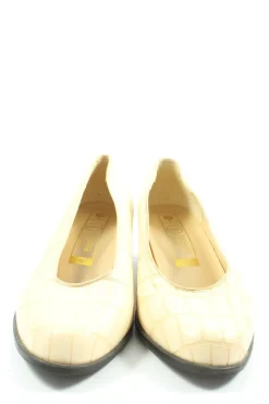 Halbschuhe>Canda Schlüpfschuhe Größe 37 creme