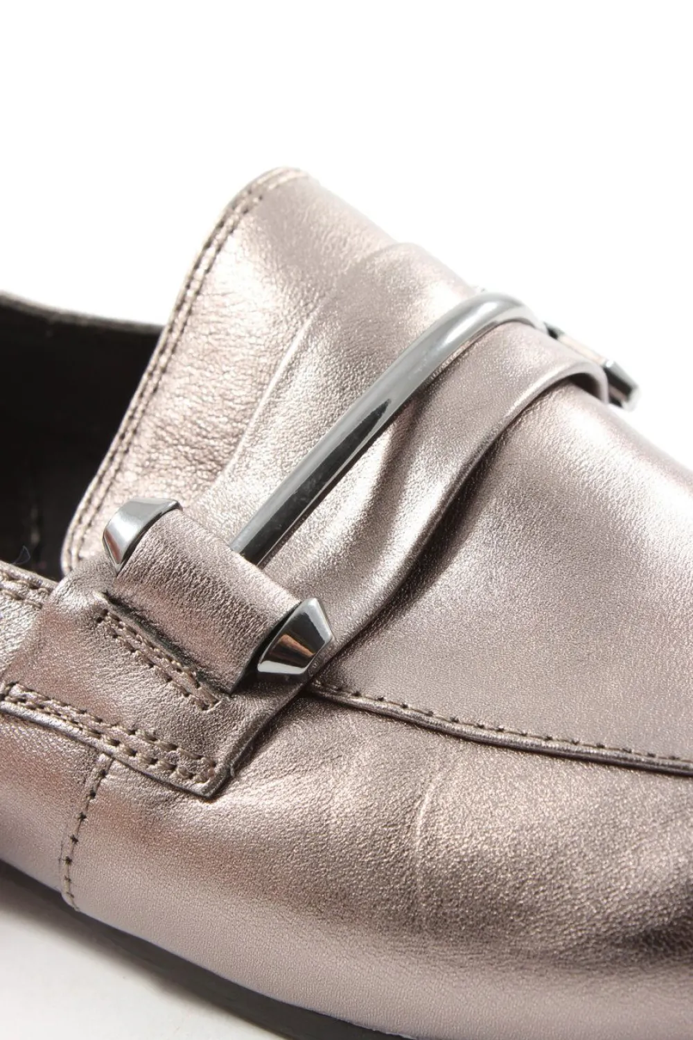 Halbschuhe>Steve Madden Schlüpfschuhe Größe 36 silberfarben