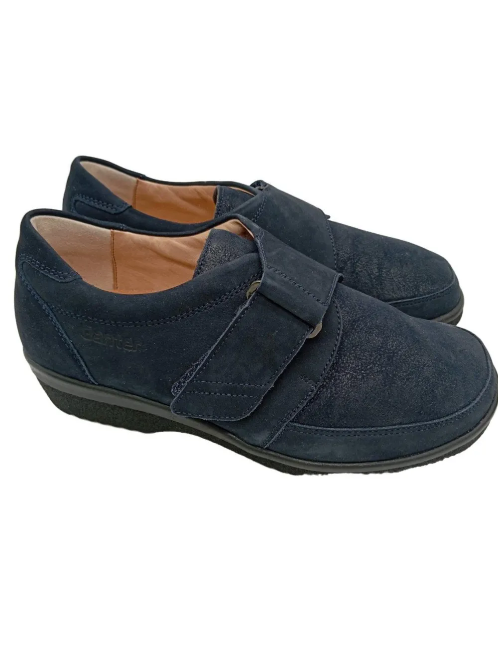 Halbschuhe>Ganter Schlüpfschuhe Größe 36 blau