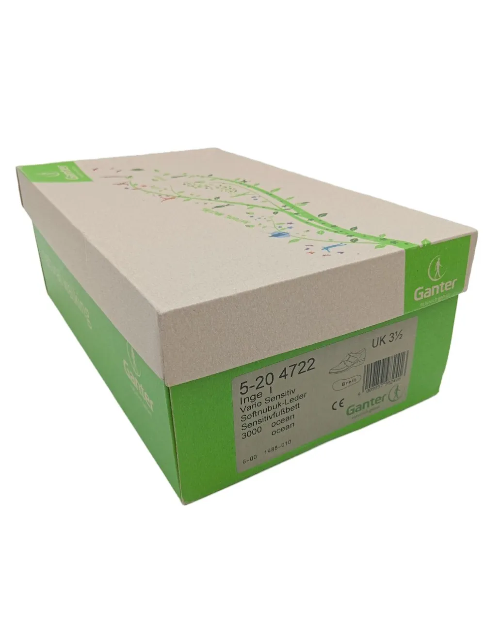 Halbschuhe>Ganter Schlüpfschuhe Größe 36 blau