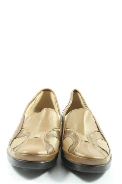 Halbschuhe> Schlüpfschuhe Größe 36 braunnude