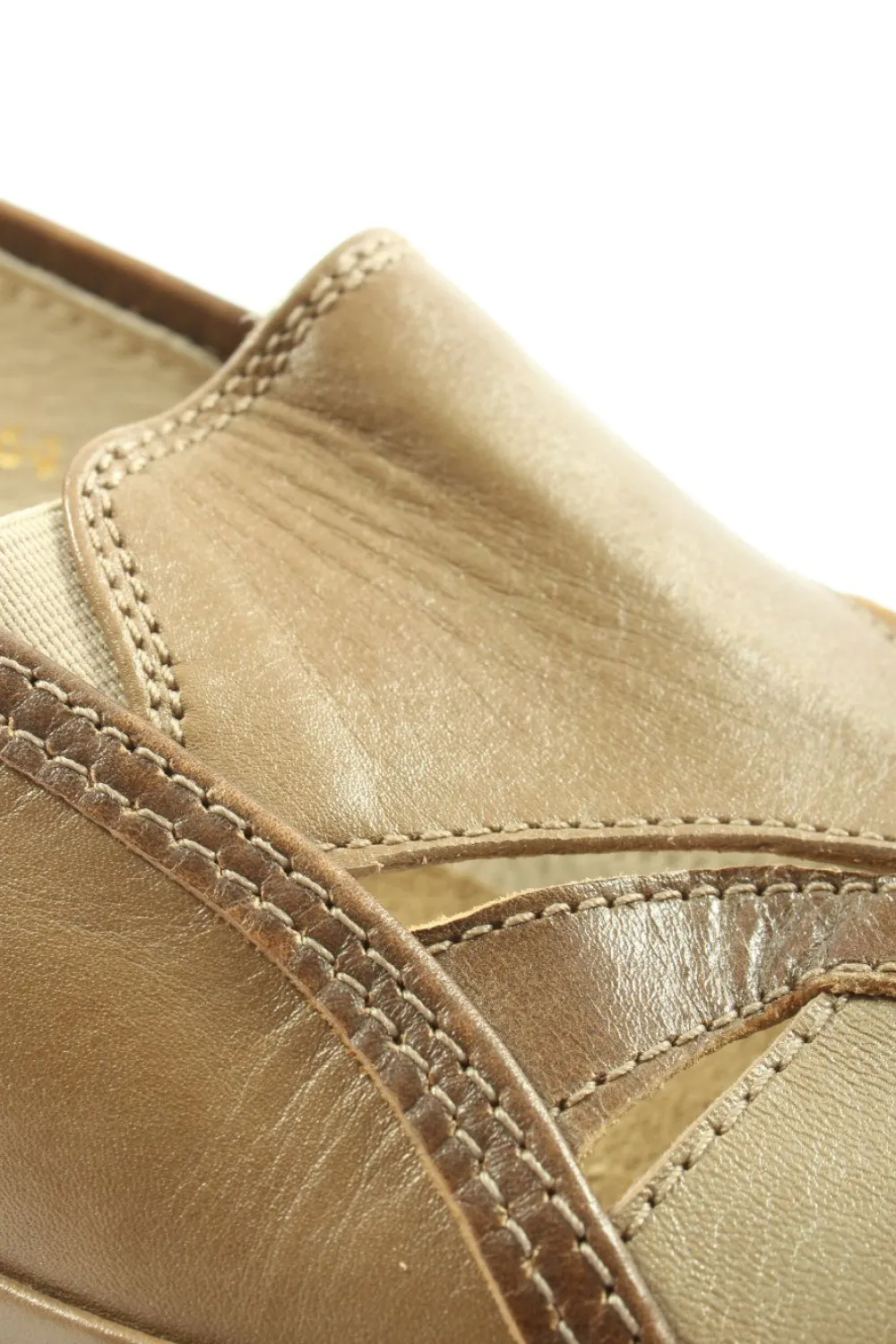 Halbschuhe> Schlüpfschuhe Größe 36 braunnude