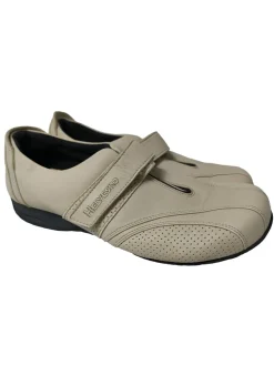 Halbschuhe>Helvesko Schlüpfschuhe Größe 40 wollweiß