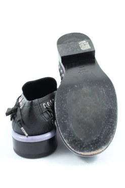 Halbschuhe>AGL Schlüpfschuhe Größe 41,5 schwarz