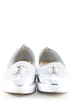 Halbschuhe>ciengrados Schlüpfschuhe Größe 39 hellgrausilberfarben