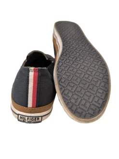 Sneaker>Tommy Hilfiger Schlüpfsneaker Größe 37 schwarzbraun