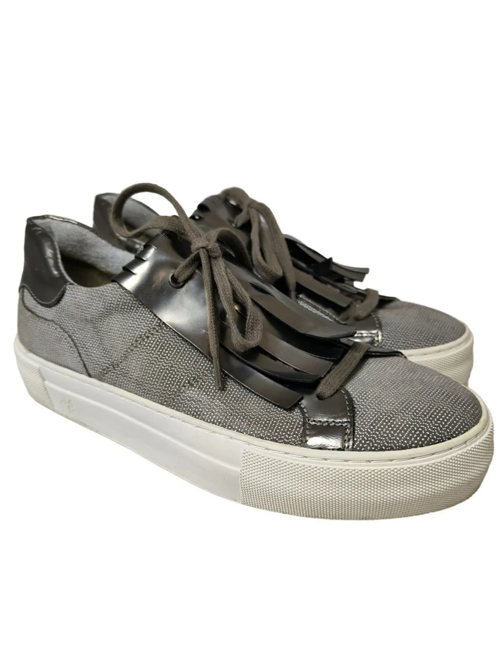 Sneaker>Marc Ou2019Polo Schlüpfsneaker Größe 40 hellgrausilberfarben