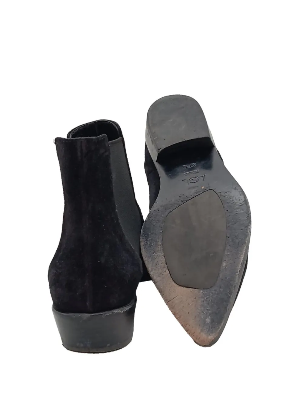 Stiefeletten>AGL Schlüpf-Stiefeletten Größe 37,5 schwarz