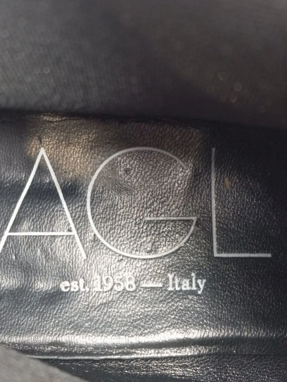 Stiefeletten>AGL Schlüpf-Stiefeletten Größe 37,5 schwarz