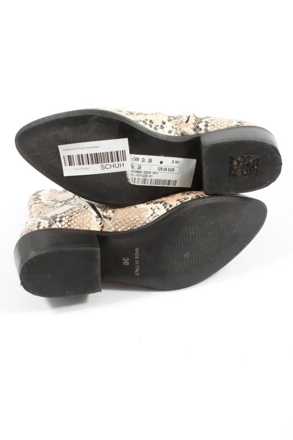 Stiefeletten>studio uno Schlüpf-Stiefeletten Größe 36 wollweißbraun