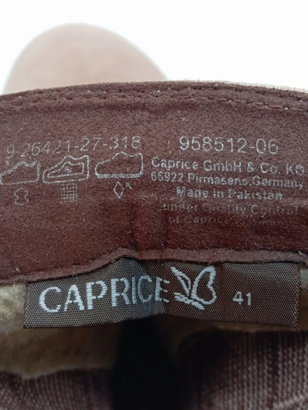 Stiefeletten>Caprice Schlüpf-Stiefeletten Größe 41 braun