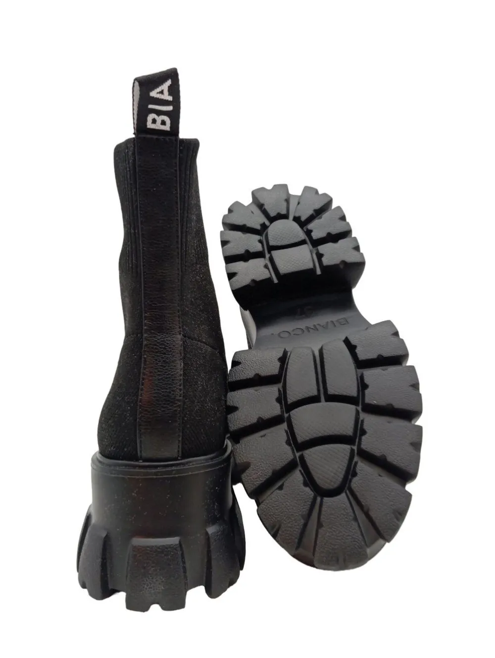 Schlüpf-Stiefeletten Größe 37-Bianco Discount