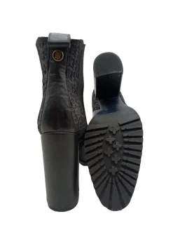 Stiefeletten>Tommy Hilfiger Schlüpf-Stiefeletten Größe 39 schwarzrot