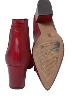 Stiefeletten>GKM Schlüpf-Stiefeletten Größe 38 rot