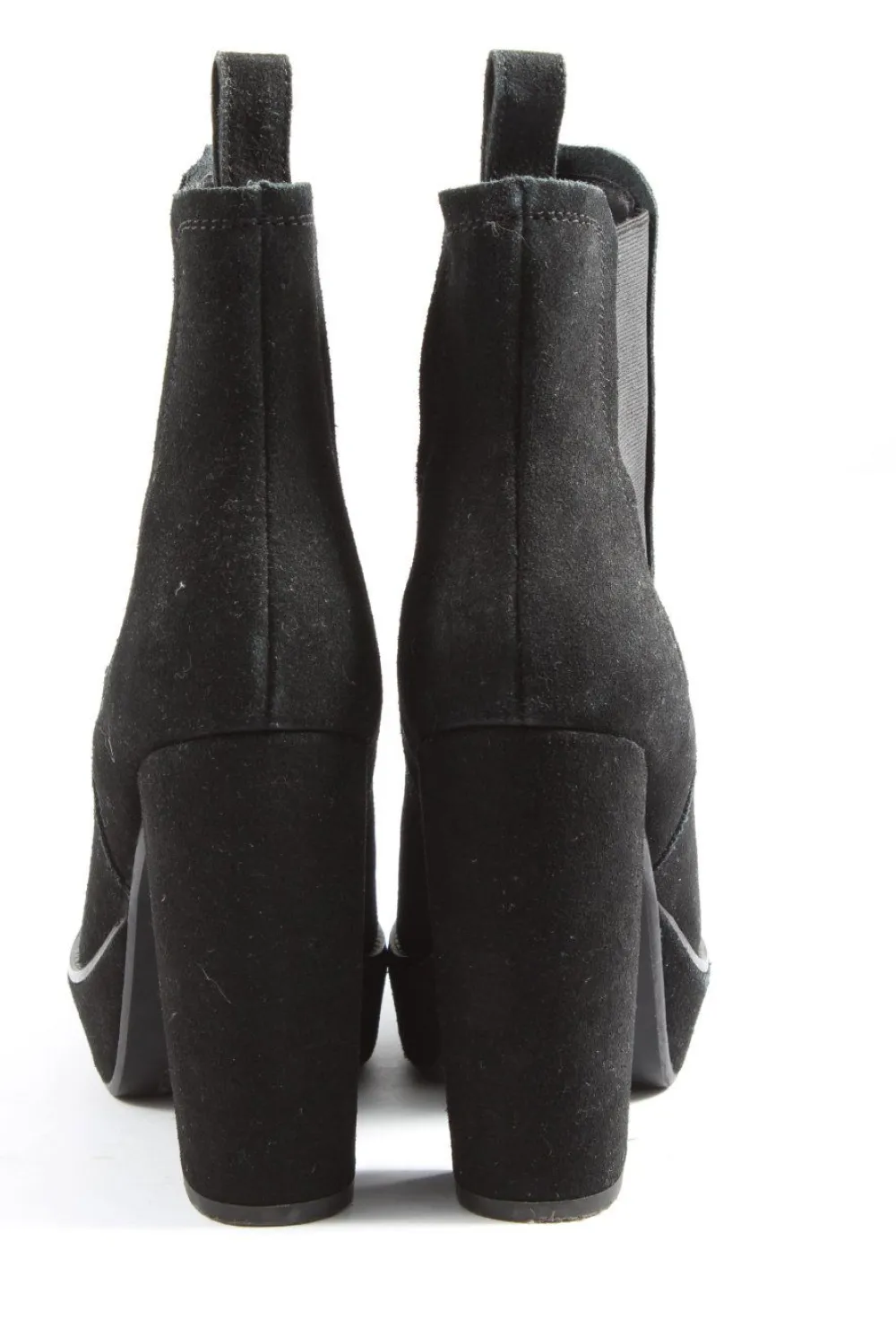 Stiefeletten>H&M Schlüpf-Stiefeletten Größe 37 schwarz