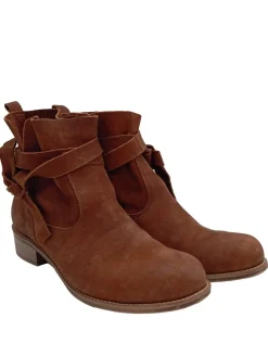 Stiefeletten>Zapato Schlüpf-Stiefeletten Größe 40 braun