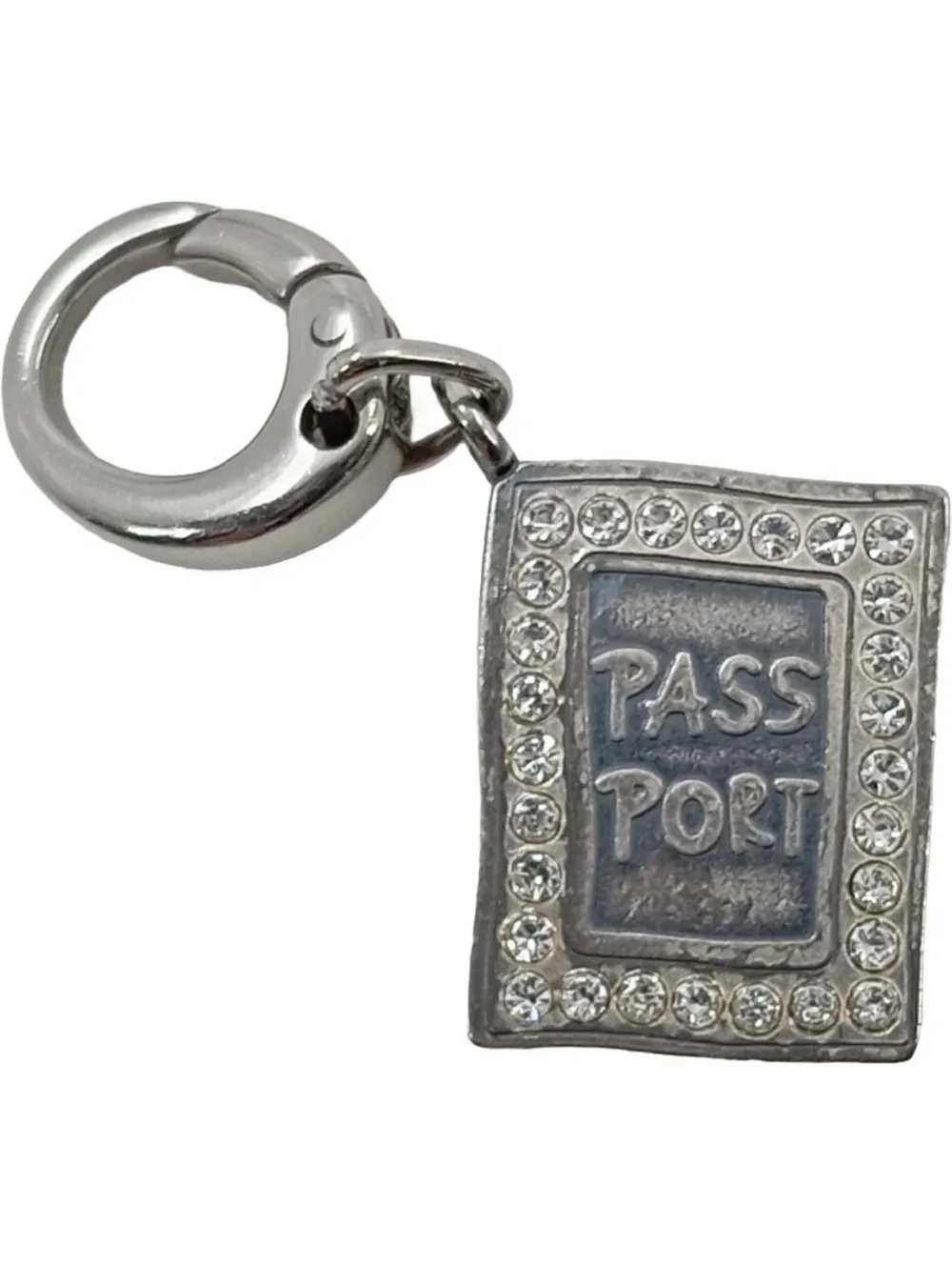 Schlüsselanhänger>Fossil Schlüsselanhänger silberfarben