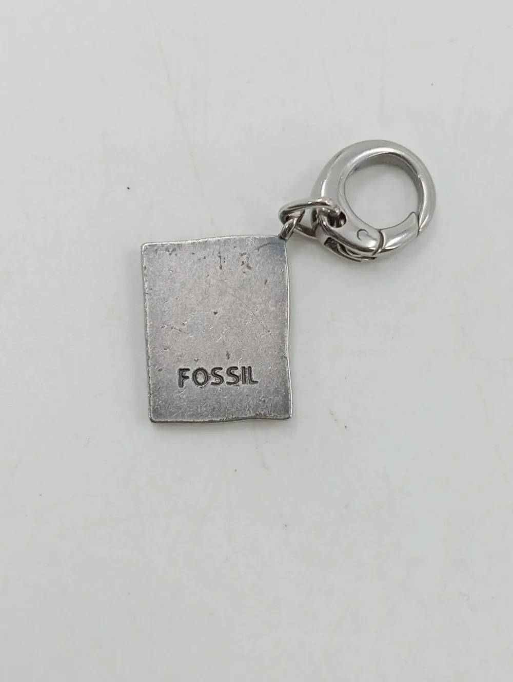 Schlüsselanhänger>Fossil Schlüsselanhänger silberfarben