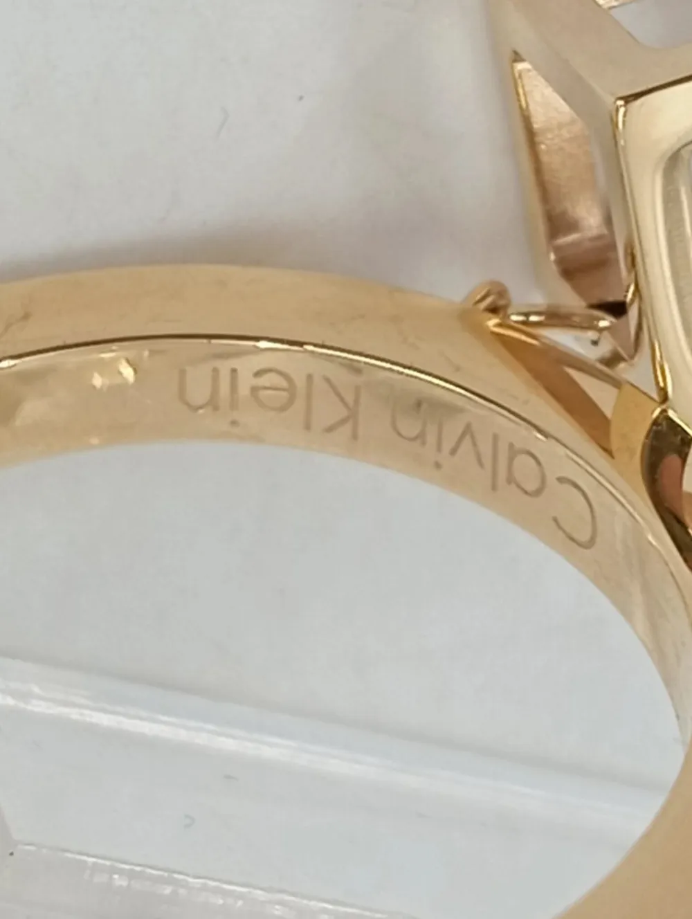 Schlüsselanhänger>Calvin Klein Schlüsselanhänger goldfarben