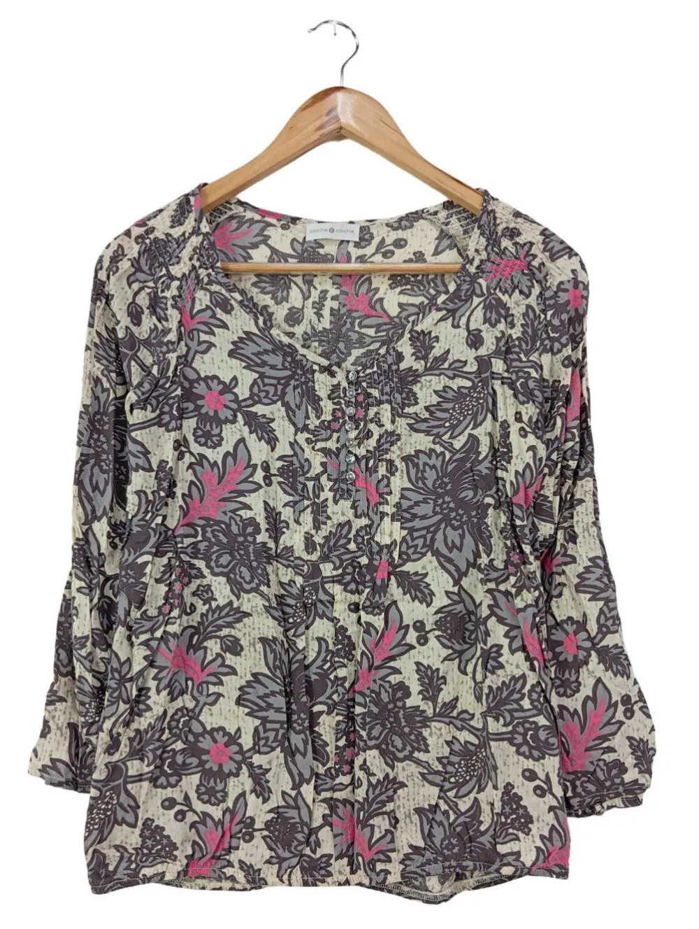 Blusen>Cache & Cache Schlupf-Bluse Größe 36