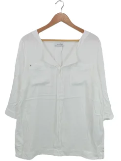 Blusen>Loxent Schlupf-Bluse Größe 42 weiß