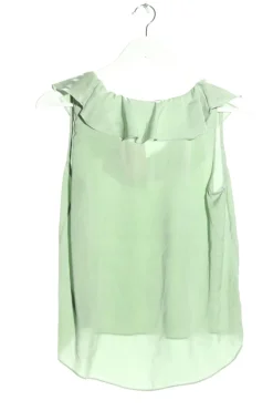 Blusen>Zara Basic Schlupf-Bluse Größe 38 grün