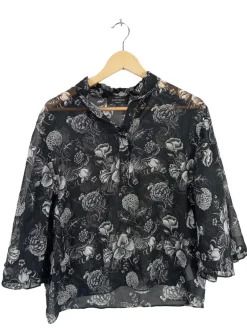 Blusen>selected by kate moss Schlupf-Bluse Größe 40 schwarz